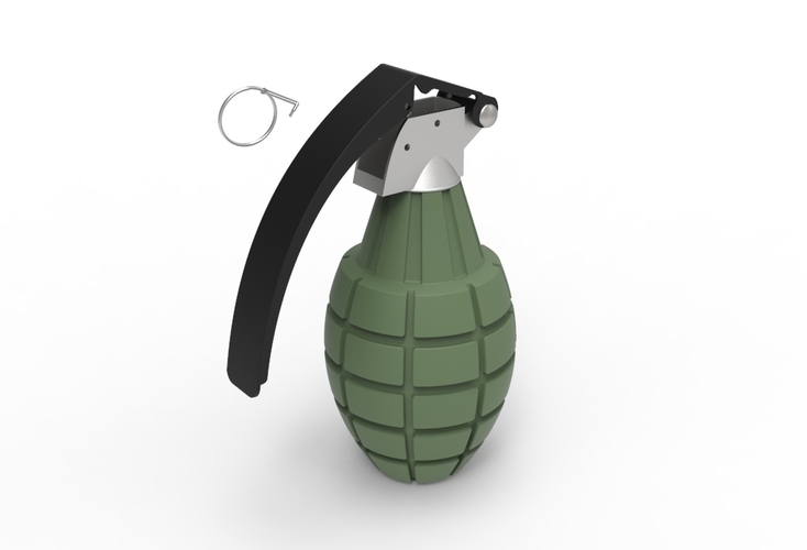 grenade 3D Print 480566