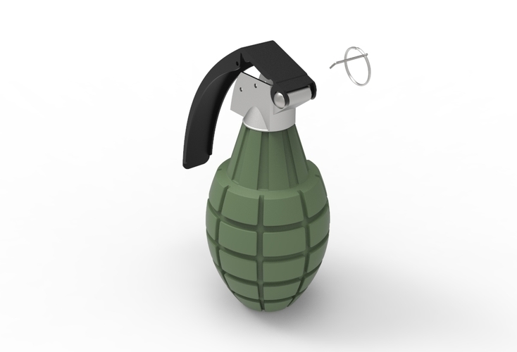 grenade 3D Print 480567