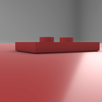 LEGO Jumper Plate 2X3 with 2 Knobs - Thumbnail 1