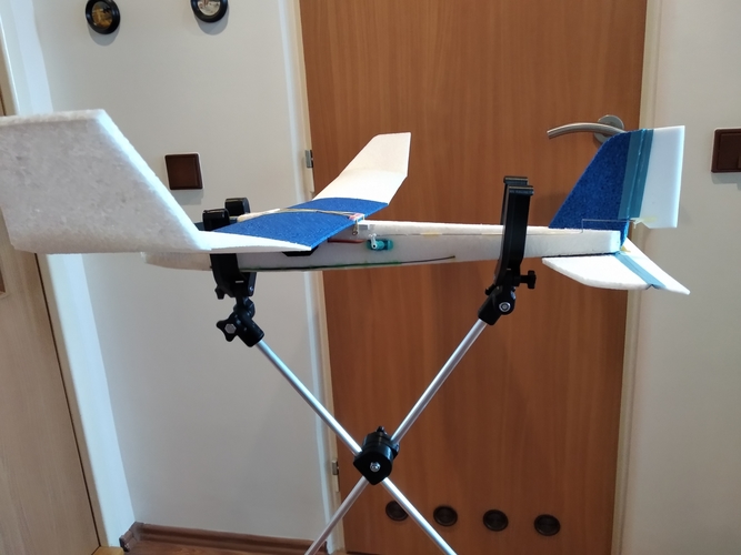 RC Plane Foldable Stand 3D Print 480650