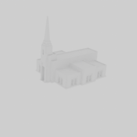 Small Abidjan Temple LDS 3D Printing 480721