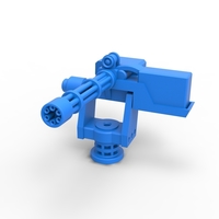 Machine gun turret Scale 1:25 - Thumbnail 3