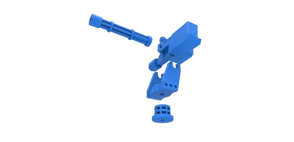 Machine gun turret Scale 1:25 3D Print 480898