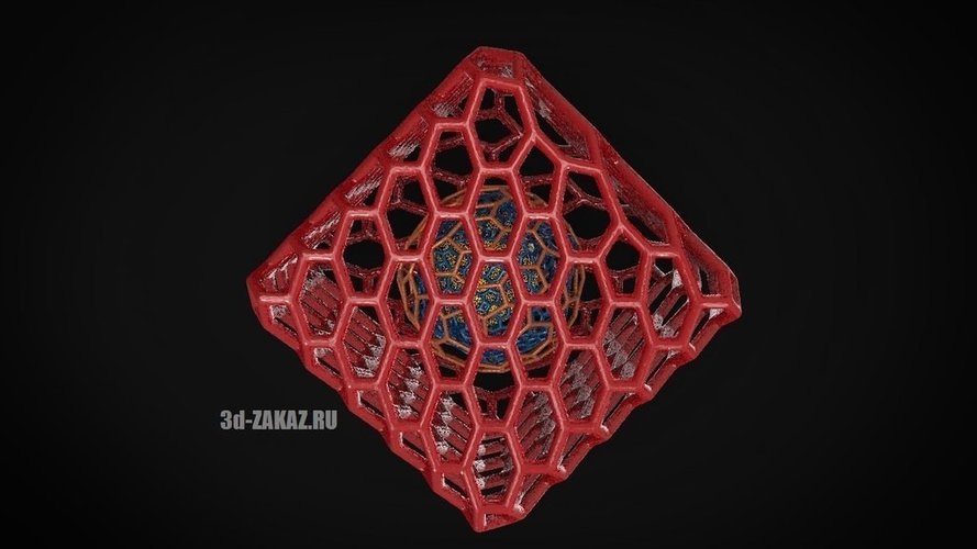 Structure of the Universe style Voronoi 3D Print 48092