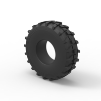 Military truck tire 8 Scale 1:25 - Thumbnail 7