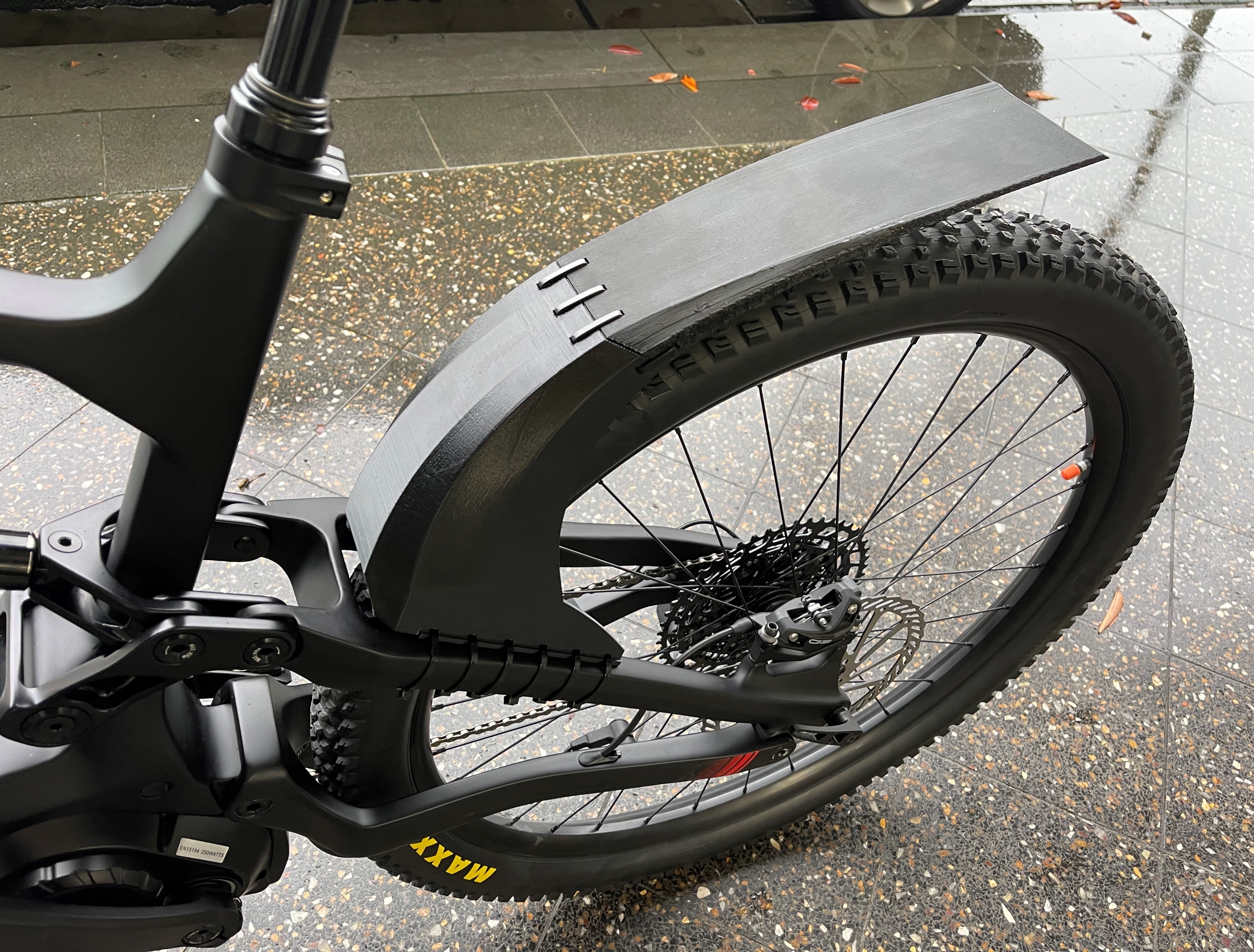 3D Printed MTB Rear Mudguard The only one you will ever need by