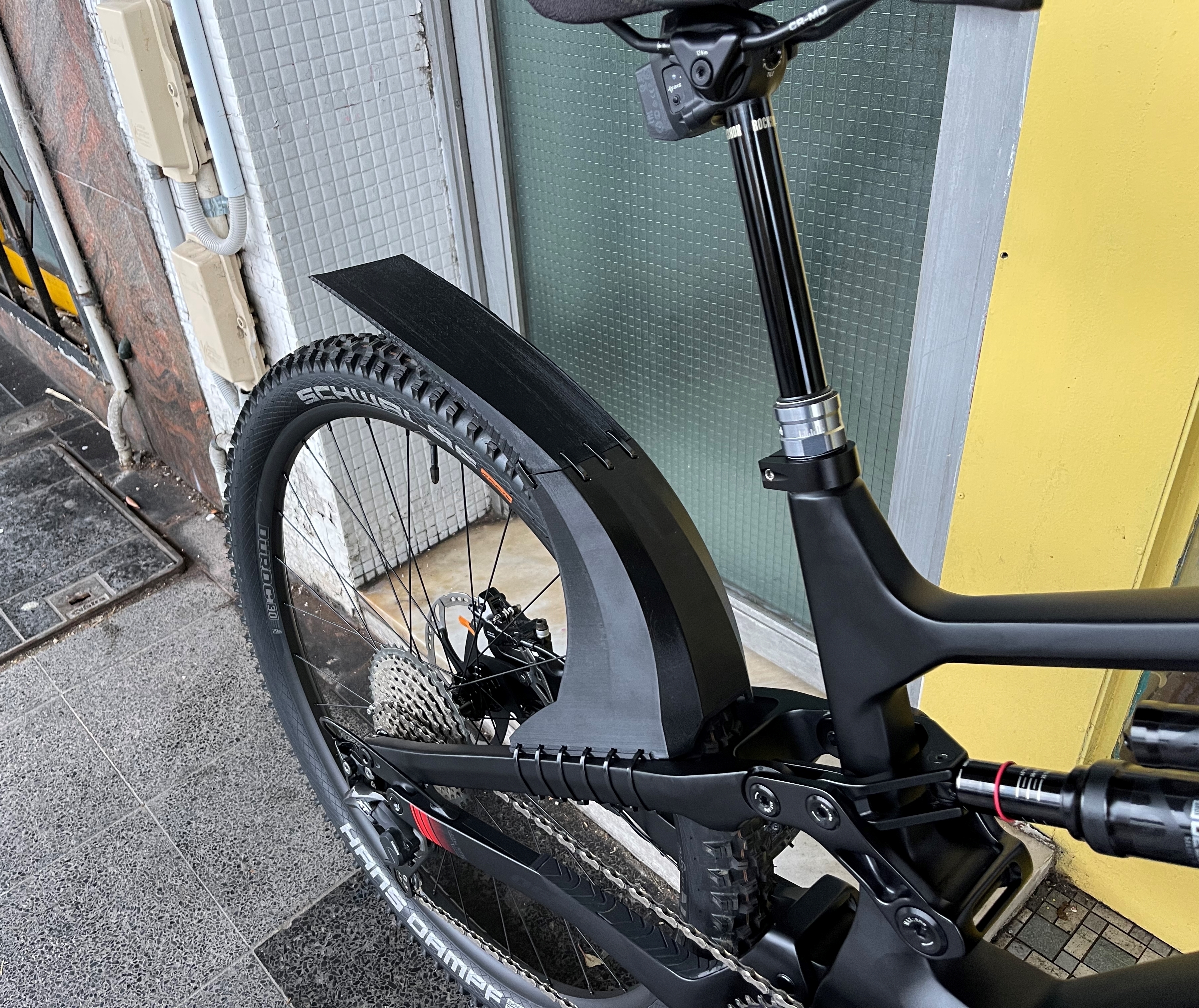 3D Printed MTB Rear Mudguard The only one you will ever need!!! by