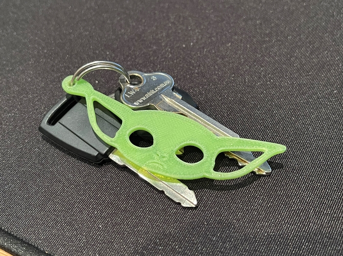 BABY YODA GROGU KEYCHAIN 3D Print 480998