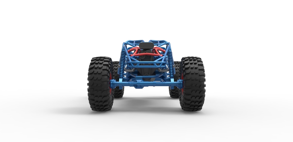 Diecast Rock bouncer Scale 1 to 25 3D Print 481011