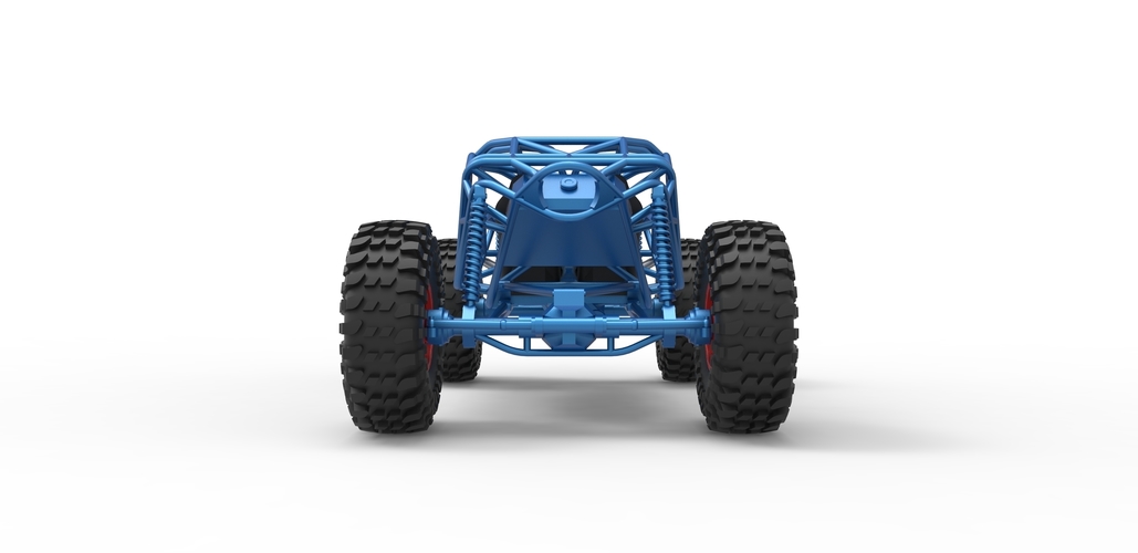 Diecast Rock bouncer Scale 1 to 25 3D Print 481018