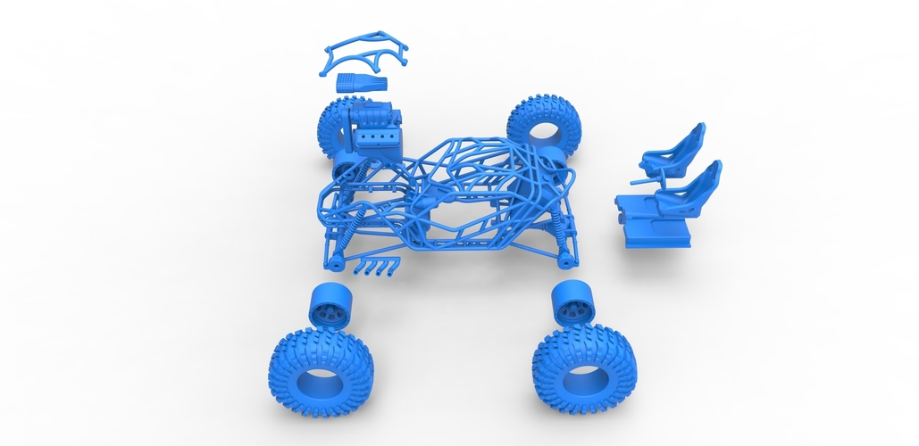 Rock bouncer Scale 1 to 25 3D Print 481024