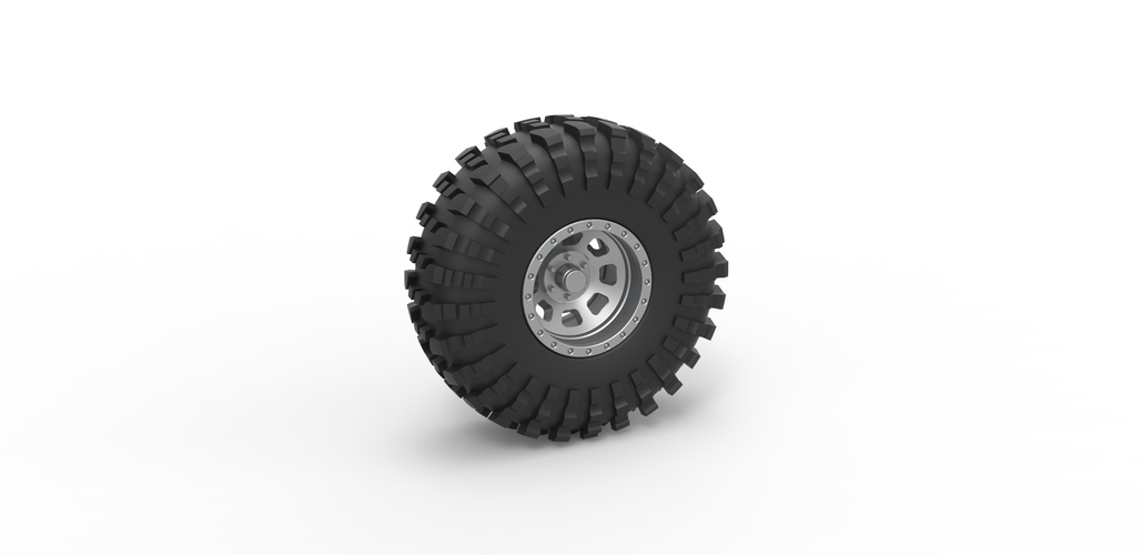 Wheel of Rock bouncer Scale 1:25 3D Print 481033