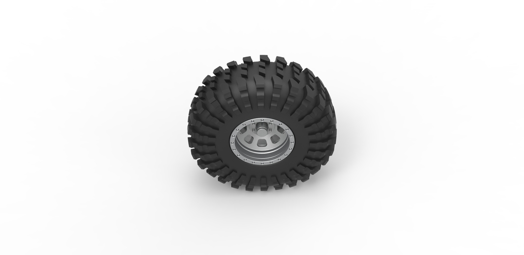 Wheel of Rock bouncer Scale 1:25 3D Print 481038