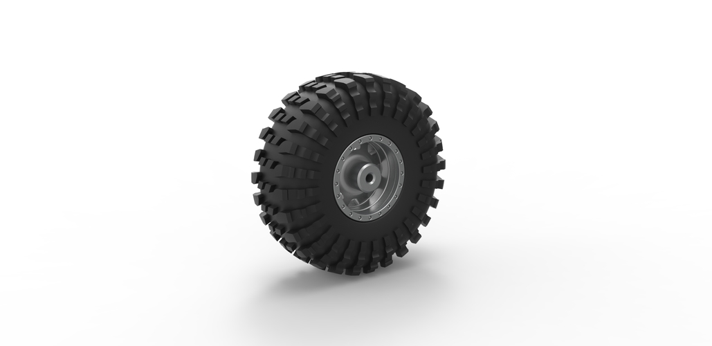 Wheel of Rock bouncer Scale 1:25 3D Print 481040