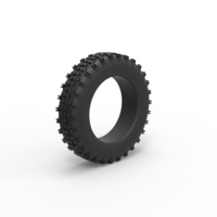 Diecast offroad tire 33 Scale 1 to 10 - Thumbnail 2