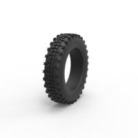 Diecast offroad tire 33 Scale 1 to 10 - Thumbnail 3