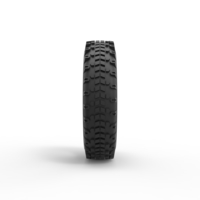 Diecast offroad tire 33 Scale 1 to 10 - Thumbnail 4