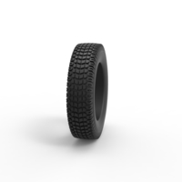 Offroad tire 34 Scale 1:10 - Thumbnail 3