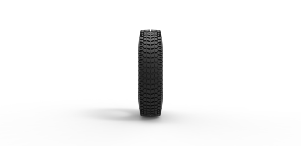 Offroad tire 34 Scale 1:10 3D Print 481063