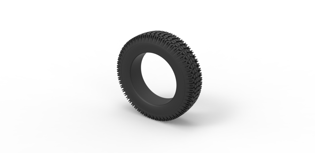 Offroad tire 34 Scale 1:10 3D Print 481066