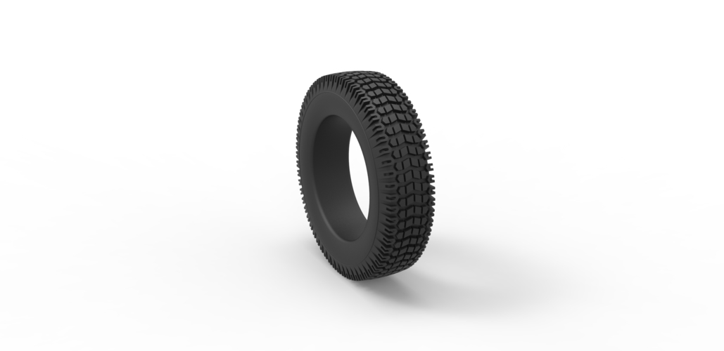 Offroad tire 34 Scale 1:10 3D Print 481067