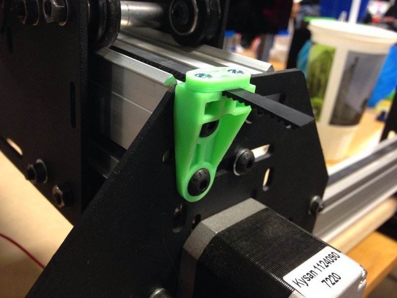 ShapeOko II Outside Belt Clamp - Add an inch of travel to your O