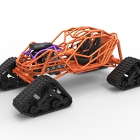 Rock bouncer on tracks Scale 1:25 - Thumbnail 1