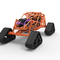 Rock bouncer on tracks Scale 1:25 - Thumbnail 3