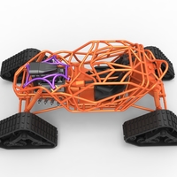 Rock bouncer on tracks Scale 1:25 - Thumbnail 7