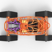 Rock bouncer on tracks Scale 1:25 - Thumbnail 8