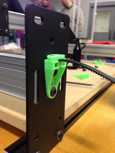 ShapeOko II Outside Belt Clamp - Add an inch of travel to your O 3D Print 48111