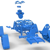 Rock bouncer on tracks Scale 1:25 - Thumbnail 20