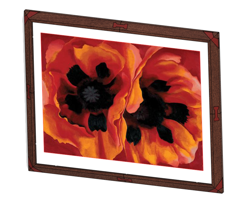 Robust Modeled Adjustable Picture Frame