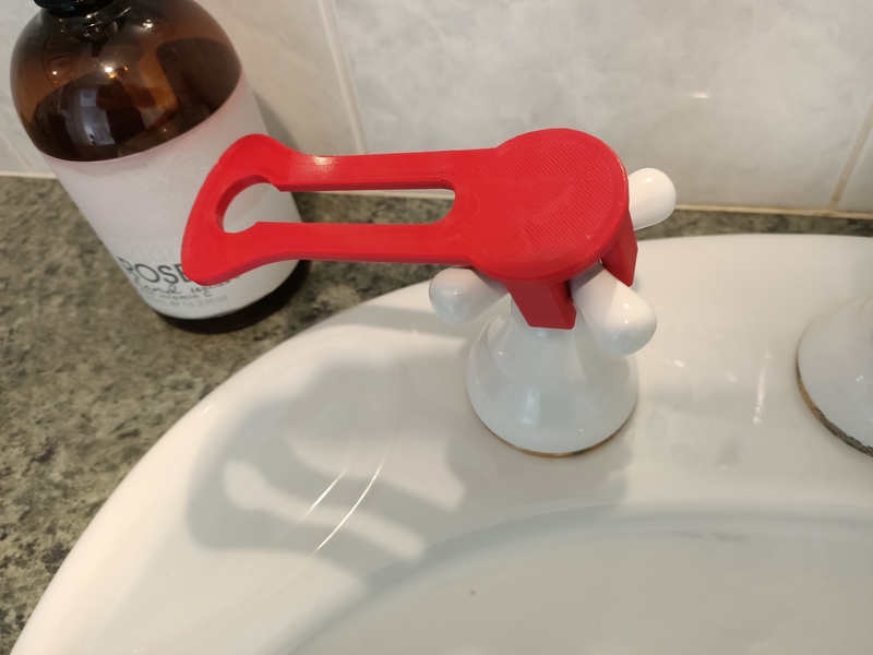 ASSISTIVE TAP HANDLE - 4 PRONG VERSION
