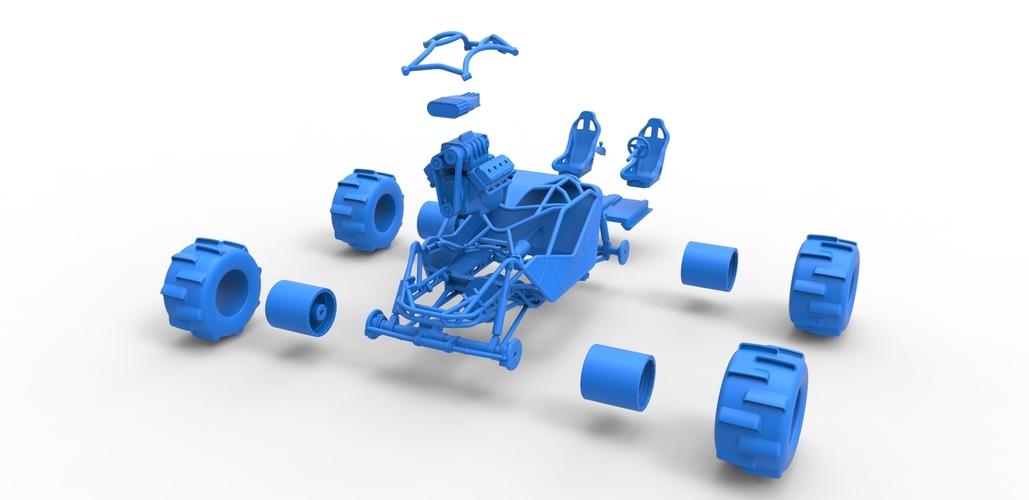 Formula Off Road Scale 1 to 25 3D Print 481257