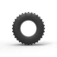 Offroad tire 36 Scale 1 to 25 - Thumbnail 5