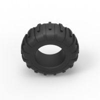 Offroad tire 37 Scale 1 to 25 - Thumbnail 6