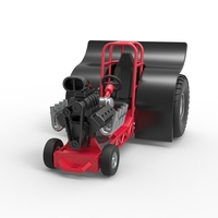 Mini Rod pulling tractor Scale 1 to 25 - Thumbnail 3