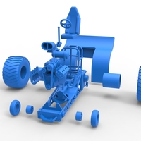 Mini Rod pulling tractor Scale 1 to 25 - Thumbnail 16