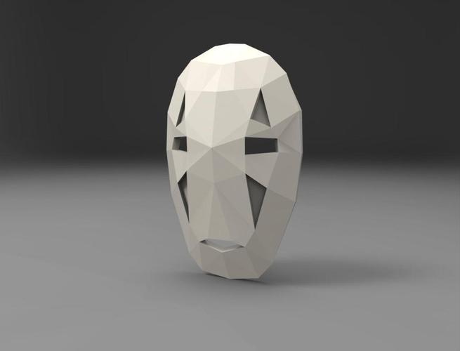 Spirited Away - Faceless Mask 3D Print 48142