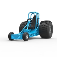 Chassis of Mini Rod pulling tractor 1:25 - Thumbnail 4