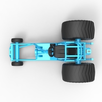 Chassis of Mini Rod pulling tractor 1:25 - Thumbnail 9