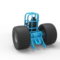 Chassis of Mini Rod pulling tractor 1:25 - Thumbnail 11