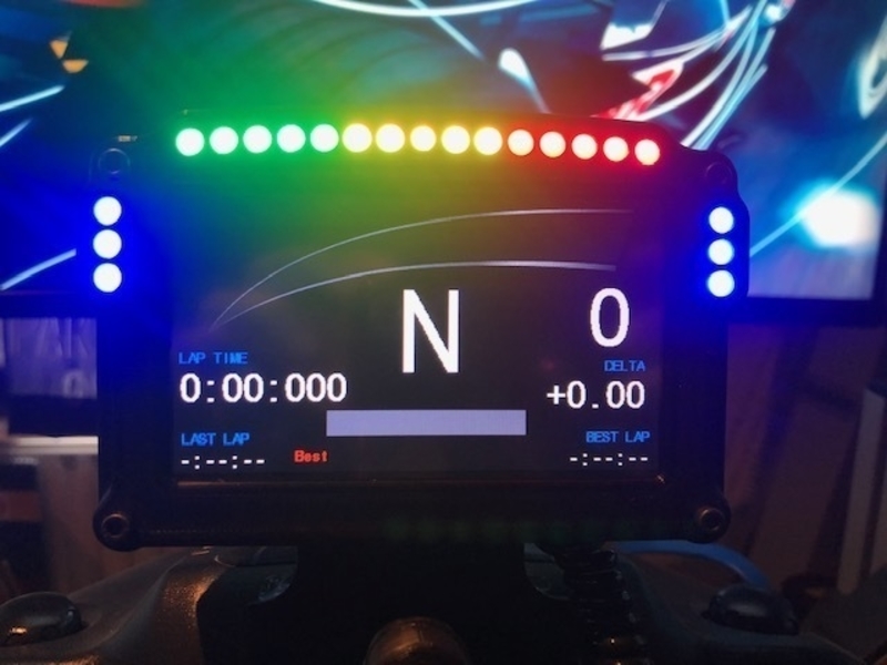 DIY Dash with 4.3" display & RGB leds
