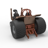 Mini Rod pulling tractor 2 Scale 1 to 25 - Thumbnail 11