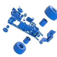 Mini Rod pulling tractor 2 Scale 1 to 25 - Thumbnail 15