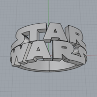 Small anello STAR WARS 3D Printing 481477