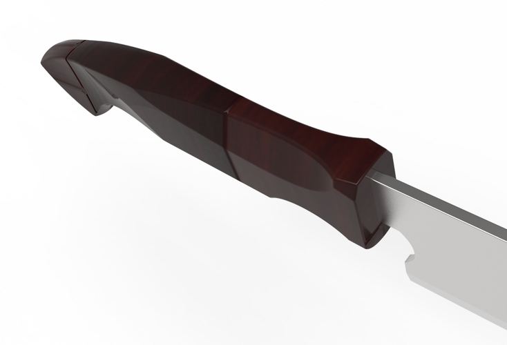 knife_ handle and blade 3D Print 481492