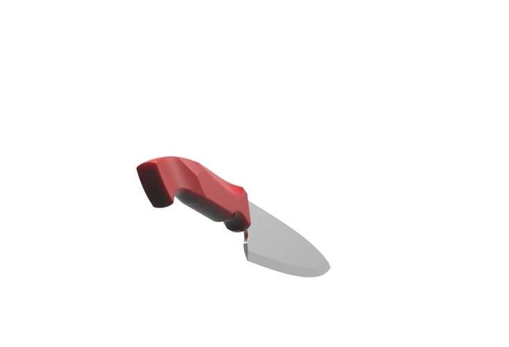 knife_ handle and blade 3D Print 481504