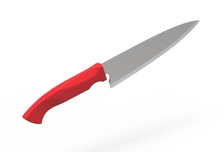 knife_ handle and blade 3D Print 481507